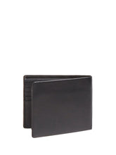 GUESS 2 USCITA Portafoglio Uomo con scomparti per monete Nero